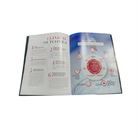 Impression professionnelle de brochures de livres de magazines de mode en couleur personnalisée