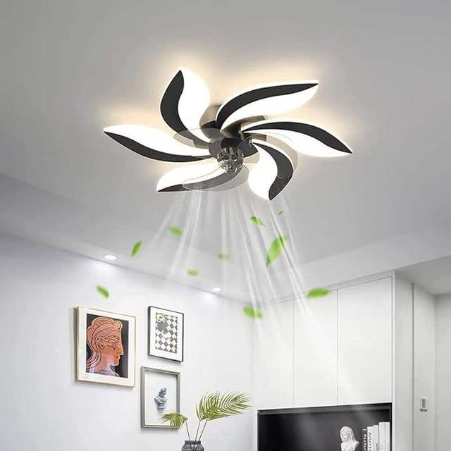 Hot Sales Ultra-Quiet Ceiling Fan with Light High-Power Smart Electric Fan for Living Room & Bedroom