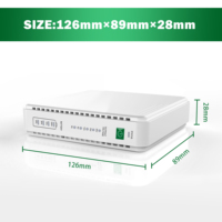 Offre Spéciale – Mini Onduleur Portable DC PoE avec Affichage LED, 9V 12V 15V 24V, Alimentation Ininterrompue pour la Maison et les Routeurs Wi-Fi