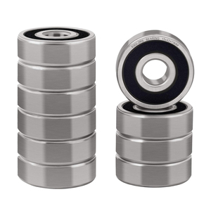 6302-2RS a scellé le roulement à billes scellé et soutiennent des roulements à billes profonds de T/MN élevé Double les services adaptés aux besoins du client par OEM /LOGO en caoutchouc - Product Image 3