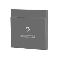 Carte RFID Mifare 1k S50 à fréquence 13,56 MHz, porte-clés, style européen, interrupteur d'économie d'énergie pour hôtel