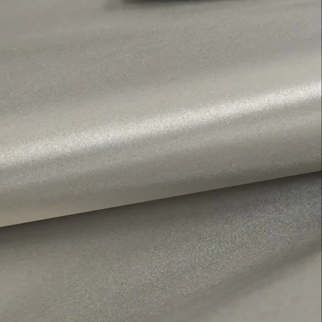 Emf Copper Nickel RFID Blocking 0.12mm Plain Fabric Anti-Radiation Conductive Cloth for Device Lining Curtains Signal Isolation