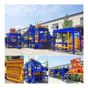 ماكينة صنع القوالب الأوتوماتيكية عالية الجودة HF ، قالب البناء الجديد PLC ، ماكينة صنع الخرسانة بمحرك <span class=keywords><strong>Cinder</strong></span> - Product Image 2