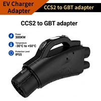 Adaptateur DC CCS2 vers GBT 300KW, 300A 1000V, étanche IP55, pour recharge rapide de véhicules électriques, OEM ODM, vente en gros directe usine
