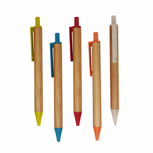 Custom Plastic Wheat Straw Eco Friendly Bamboo Wood <b>Pen</b> Custom logo Promotional <b>Gift</b> Advertising <b>Pen</b> - Product Image 5