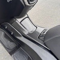 Para NMAX 155 2025, Tapa de Tanque de Combustible Modificada, Cubierta Protectora de Fibra de Carbono, Carcasa Decorativa NMAX V3, Accesorios