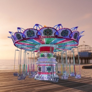 Chaise volante rotative pour parc d'attractions, certifiée CE et testée pour la sécurité, pour adultes, modèle <span class=keywords><strong>Wave</strong></span> Swinger, à vendre - Product Image 6
