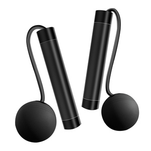 <span class=keywords><strong>Corde</strong></span> à sauter lestée en fil d'acier, vente directe usine, portable, double usage (avec ou sans cordon), pour fitness et brûle-graisse - Product Image 6