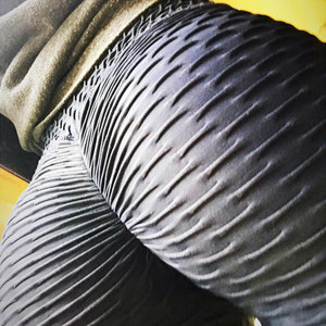 Leggings push-up pour femmes, vêtements anti-cellulite, leggings de fitness, leggings noirs sexy à <span class=keywords><strong>taille</strong></span> <span class=keywords><strong>haute</strong></span>, leggings de sport - Product Image 5