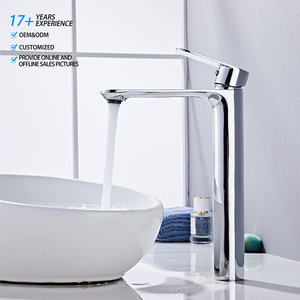 Sang Trọng Hiện Đại Phòng Tắm Lưu Vực Tap Gốm Lõi Van Bền Nước Mixer Cho Căn Hộ Bệnh Viện Dự Án Thương Mại Dễ Dàng Cài Đặt - Product Image 1