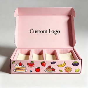 Cajas de Cartón Corrugado Rosa con Logotipo Personalizado para Pequeñas Empresas, para Envíos y Embalaje, Cajas de Regalo - Product Image 1