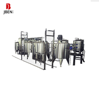 Ligne semi-automatique de production d'eau minérale potable 2000bph 500ml a à Z Turn Key Project Ligne entière de Sally China