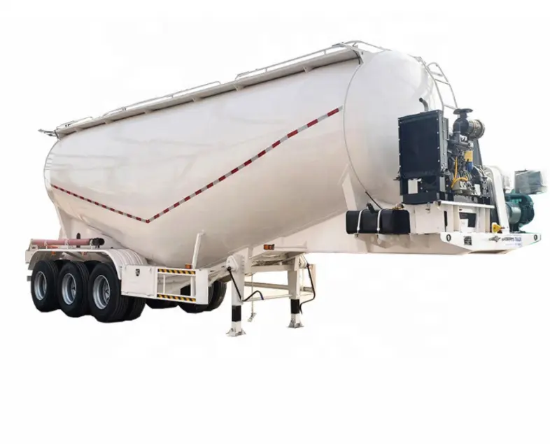 Prezzo all'ingrosso del prodotto cemento cisterna ad alto carico girevole alla rinfusa camion cisterna rimorchi per la vendita
