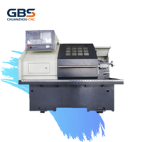 Tour CNC à banc plat CK6132 pour la fabrication de petites pièces, GSK 220V, portée de 300 mm, pour le traitement précis des composants électroniques et la tournage de métaux