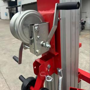 แท่นยกอะลูมิเนียมอัลลอยด้วยมือ3.5ม. 5ม. 6.5ม. 7.9ม. แท่นยกแบบพกพาปรับความสูงได้สำหรับใช้ในบ้านใหม่ - Product Image 5