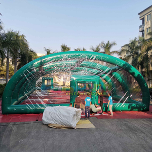 Dôme de piscine gonflable en PVC, transparent, hermétique, résistant à la pluie, avec pompe - Product Image 3