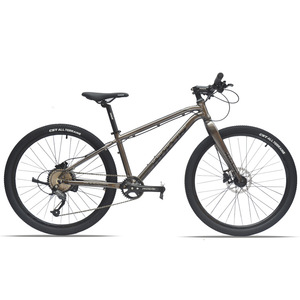 Vélo de route et de montagne HULDA 26 pouces en alliage d'aluminium, fourche rigide sans suspension, guidon Leitingping, 9 vitesses, pour freins à double disque - Product Image 1
