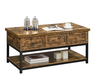 Bàn cà phê thủy tinh màu trắng quá khổ đương đại với ghế đẩu - Product Image 3