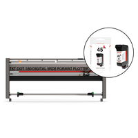 Cartucho de Tinta WECARE CAD 45 45A 51645A 51645AE a Plus para HP45A, Compatible con Plotter de Formato Ancho DIGITAL TKT DOT 180