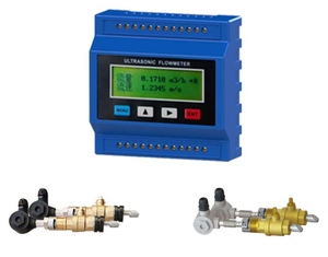 Treo tường kỹ thuật số siêu âm lưu lượng kế LCD hiển thị nước dầu chất lỏng đo lưu lượng cảm biến OEM hỗ trợ - Product Image 4