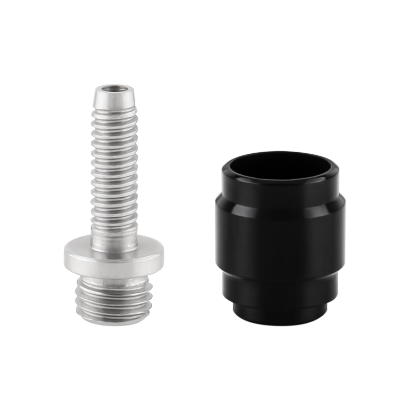 Lot de 8 embouts pour tuyau de frein à disque hydraulique - Aiguille de connexion - Outil de réparation de tuyau de frein pour vélo Lot de 8 embouts pour tuyau de frein à disque hydraulique - Aiguille de connexion - Outil de réparation de tuyau de frein pour vélo
