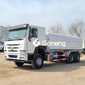 Zware Sinotruk Howo Water Truck Tanker 8X4 Gebruikte Prijs 35000 40000 Liter Te Koop In Ingeria