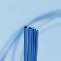 Tube en plastique médical jetable, tube tressé Pebax avec cathéter en PTFE moulé par injection pour le service de cardiologie