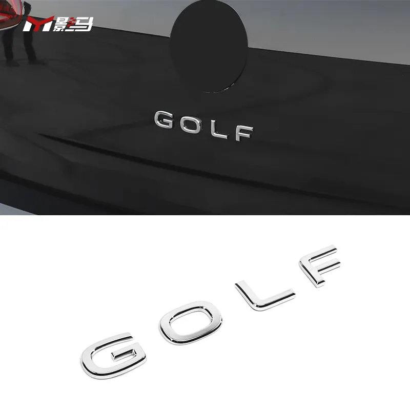 Etiqueta engomada del coche del automóvil 3D logotipo reacondicionado logotipo deportivo personalidad decoración del aspecto del coche para VW Golf 8 MK8 GTI r-line Pro