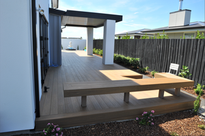 Revêtement de sol en vinyle durable WPC pour l'extérieur Surface antidérapante écologique et résistante aux intempéries Garantie à vie Conception graphique de ferme - Product Image 4