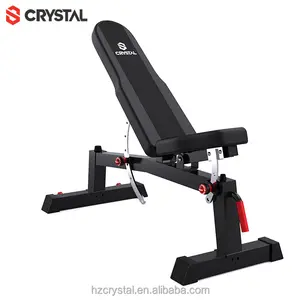SJ-804多功能家庭锻炼健身器材举重可调长凳可调哑铃重量长凳