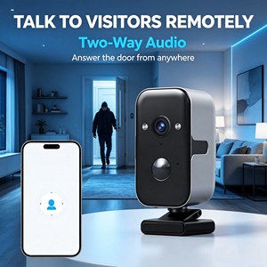 Cámaras de Seguridad Inalámbricas OiKay 4G para Interiores y Exteriores, WiFi, Visión Nocturna 2K, Alarma PIR, Audio Bidireccional, Cámara IP Inteligente Impermeable - Product Image 2