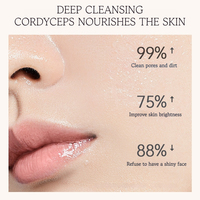 Nettoyant doux pour le visage à formule crème régulatrice de sébum pour hydrater et illuminer