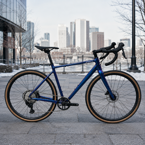 Vélo de <span class=keywords><strong>Gravel</strong></span> Adulte <span class=keywords><strong>pour</strong></span> Hommes et Femmes, Aventure Cycliste en Plein Air, Cadre en Alliage d'Aluminium, Freins à Disque Hydrauliques 12 Vitesses, Guidon Droit 700c - Product Image 1