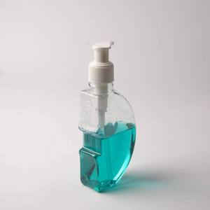 Bouteille de bain PET mère enfant personnalisable avec double paille boîte de gel douche <span class=keywords><strong>vide</strong></span> pour nettoyant pour le visage manipulation de surface mate - Product Image 2