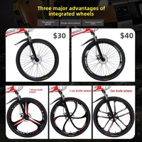 Vélo pliant 26 pouces 21 vitesses en acier au carbone, avec suspension à ressort et freins à disque, pour étudiants et adultes – Fournisseur direct usine