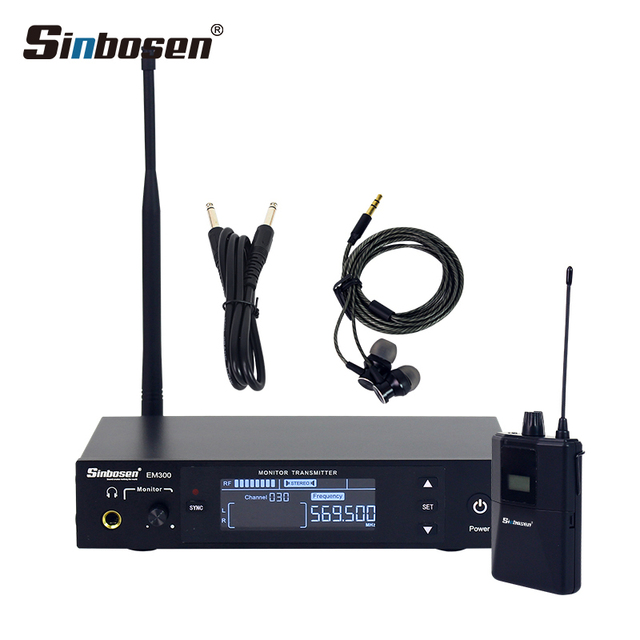 E-300 One Channel Stereo in Ear Monitors for Stage Performance