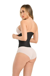 Meilleure vente respirant haute compression Fajas fermeture éclair crochet Shapewear Double contrôle dos soutien Fajas Corset gaine amincissante - Product Image 2