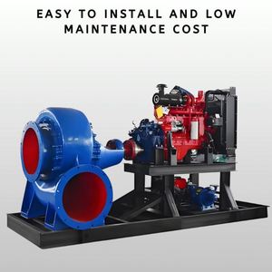 Pompe à eau à flux mixte pour l'irrigation agricole, pompe mobile à moteur diesel - Product Image 3