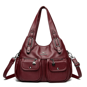 New Designer Fashion Handbag Women Large Capacity Tote Ladies Hand <b>Bags</b> <b>Soft</b> PU <b>Leather</b> and Handbags New Elegant Shoulder <b>Bag</b> - Product Image 1
