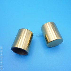 Custom Zinc Alloy Metal Bottle Caps 23x28mm Gold <b>Stamp</b> Logo For Cosmetics Bottles Durable Cylindrical Lid Closure - Product Image 4