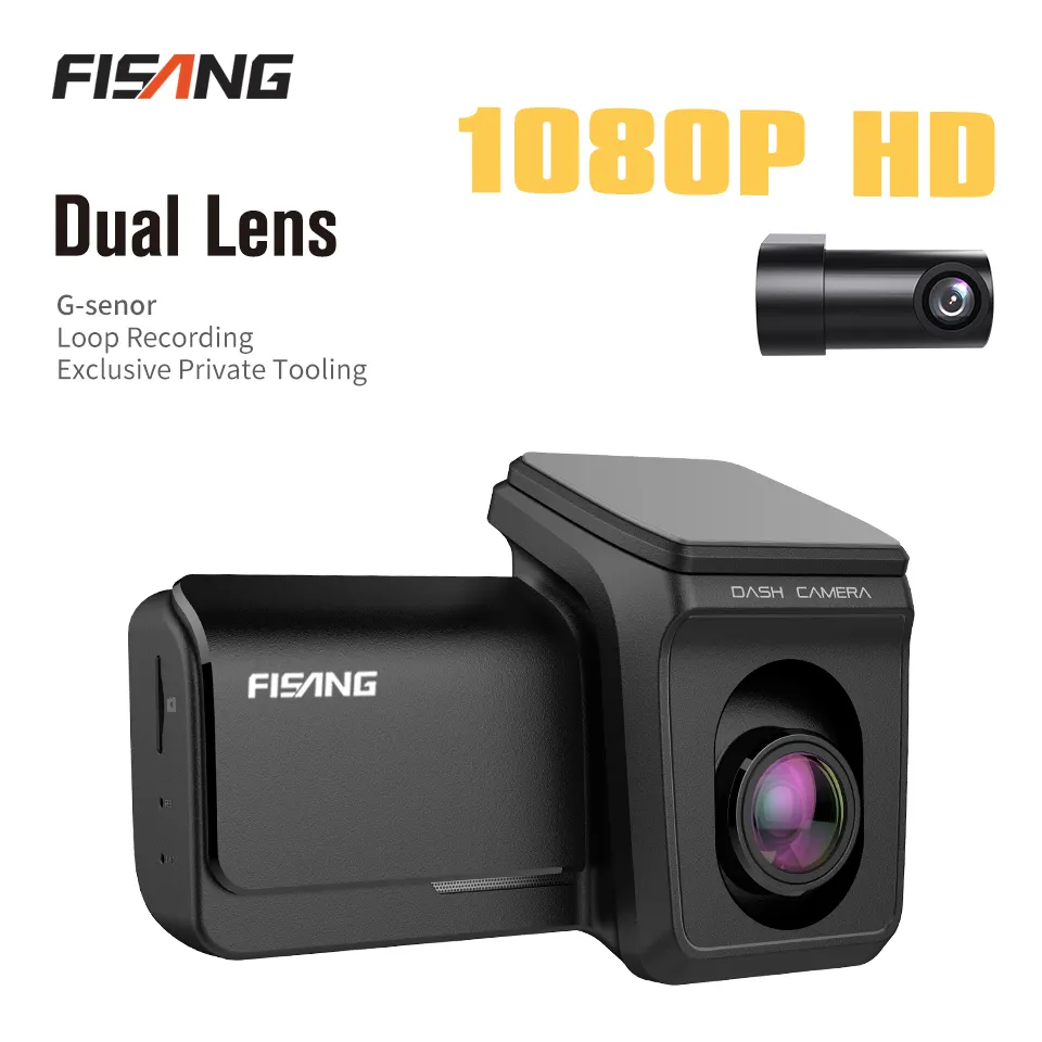 Fisang m8pro xe máy ảnh bãi đậu xe giám sát xe hộp đen 24 giờ ghi âm DVR với ứng dụng Live Dash Cam