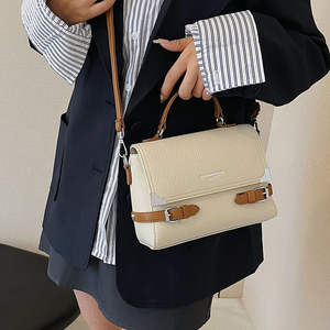 Sac à main tendance 2026 en cuir PU avec fermoir, sac à bandoulière pour femme - Product Image 5