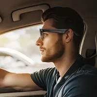 Lunettes Intelligentes Innovantes avec Logo Personnalisé en Usine, Casque Audio Étanche IPX-6, Contrôle Tactile, Traduction Intelligente IA