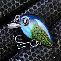 Leurre de pêche Crankbait de haute qualité en gros, 1,95 g, 2,85 cm, flottant, mini leurre en plastique, shad