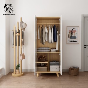 chinese factory best price custom logo <b>large</b> stock ready to ship <b>wardrobe</b> new design house furniture wooden+MDF 4 door <b>wardrobe</b> - Product Image 6