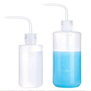 Tattoo Cleaning <b>Squeeze</b> <b>Bottle</b> Curved Long Tip Empty Wash <b>Bottle</b> for Lash Skin Cleansing - Product Image 2