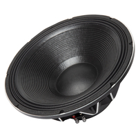 Haut-parleur de graves haute performance de 18 pouces, puissance de 1200-2400 W, 8 ohms, plage de fréquences de 30 à 2000 Hz