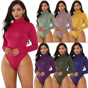 Nouveau <span class=keywords><strong>Body</strong></span> Sexy à Manches Longues pour <span class=keywords><strong>Femme</strong></span>, Couleur <span class=keywords><strong>Noir</strong></span> Café, Coupe Slim, Tenue de Bureau - Product Image 6