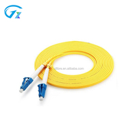 Cordon de raccordement à fibre optique OEM Simplex SM 9/125um LC UPC à LC UPC pour réseaux 4G WiFi 3G GSM GPRS pour câble OLT