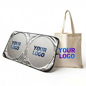 Wholesale Car Front <b>Window</b> Sunshade <b>Cover</b> Sun Shade Windshield Folding Sunshade for Car Dealer Promo Business Gift Car Sunshade - Product Image 1